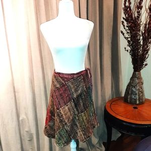 OPC cotton wrap skirt